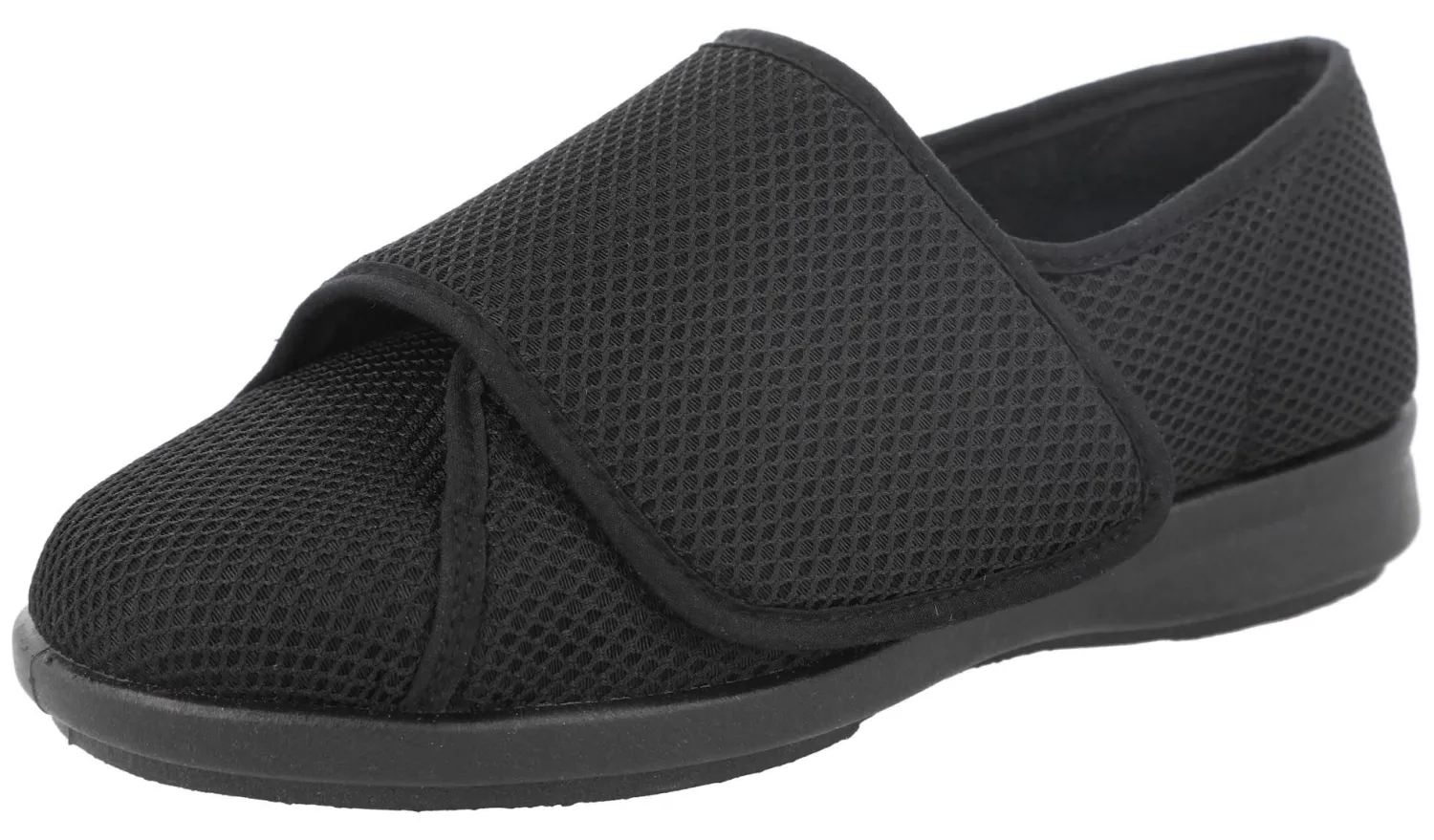 Womens Wide Fit Stretch House Shoe - Shreya<DB Wider Fit Shoes Best