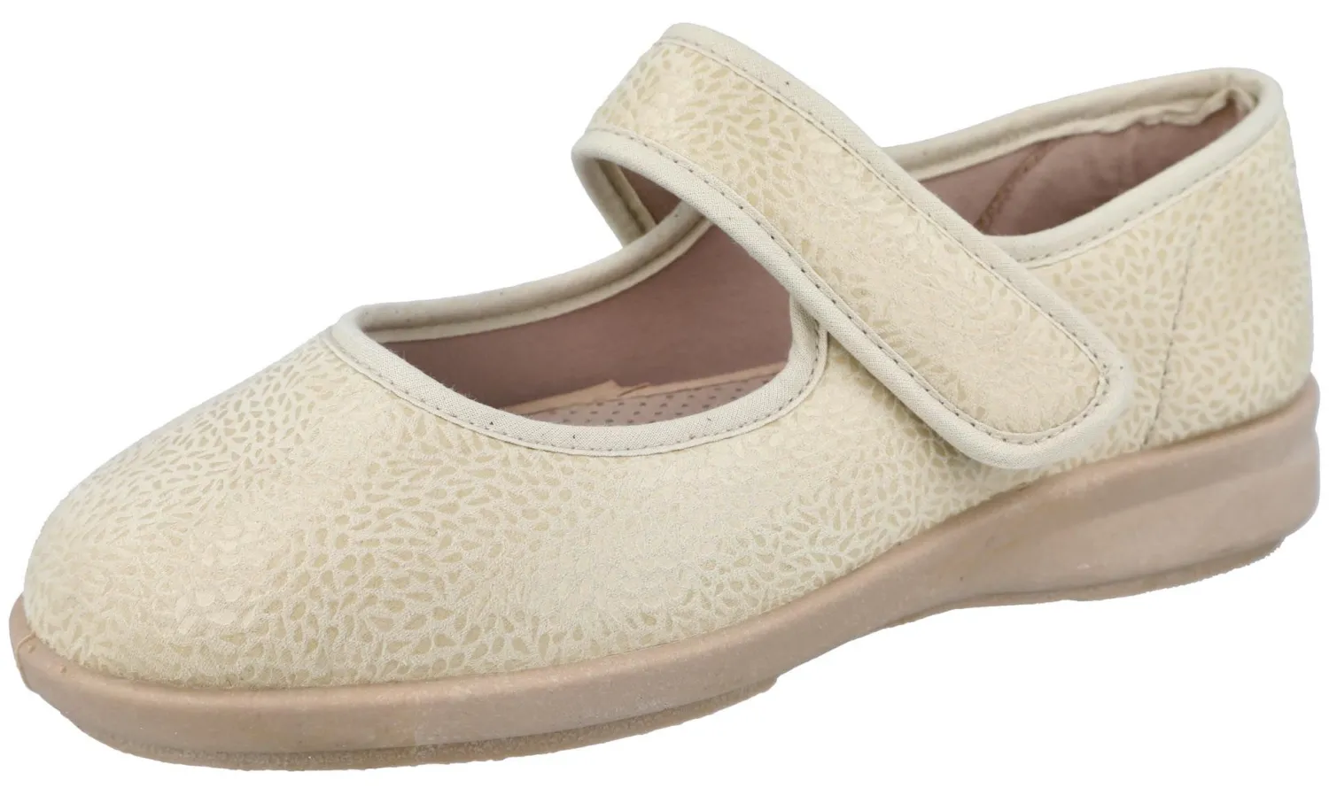 Womens Wide Fit Stretch House Shoe - Nieve<DB Wider Fit Shoes Best