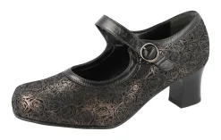 Womens Wide Fit Stretch Mary-Jane Court Shoes - Bangalore<DB Wider Fit Shoes Discount