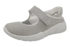 Womens Wide Fit Stretch Mary-Jane Casual Shoes - Panther<DB Wider Fit Shoes Fashion