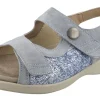 Womens Wide Fit Stretch Panel  Sandals - Watford<DB Wider Fit Shoes Discount