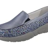 Womens Wide Fit Stretch Panel Casual Loafer Shoes - Beetle<DB Wider Fit Shoes Best