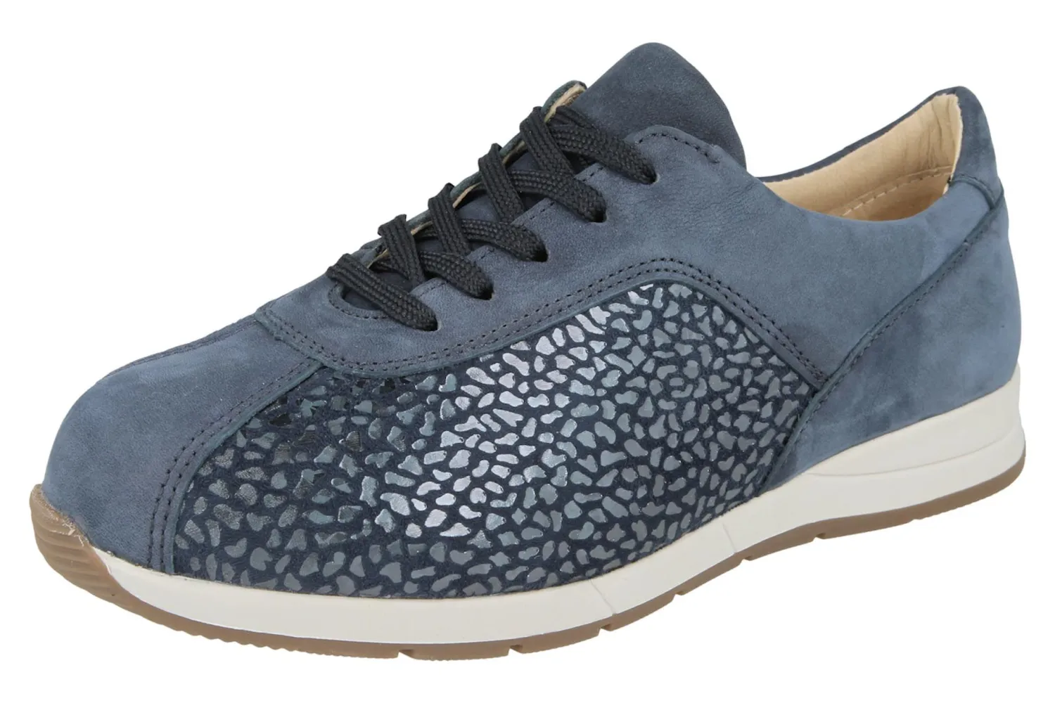 Womens Wide Fit Stretch Panel Trainer - Whitworth<DB Wider Fit Shoes Online