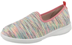Womens Wide Fit Stretch Slip On Flat Shoe - Greta<DB Wider Fit Shoes Hot