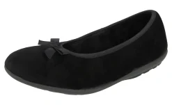 Womens Wide Fit Stretch Slip-On Slippers - Thetford<DB Wider Fit Shoes Outlet