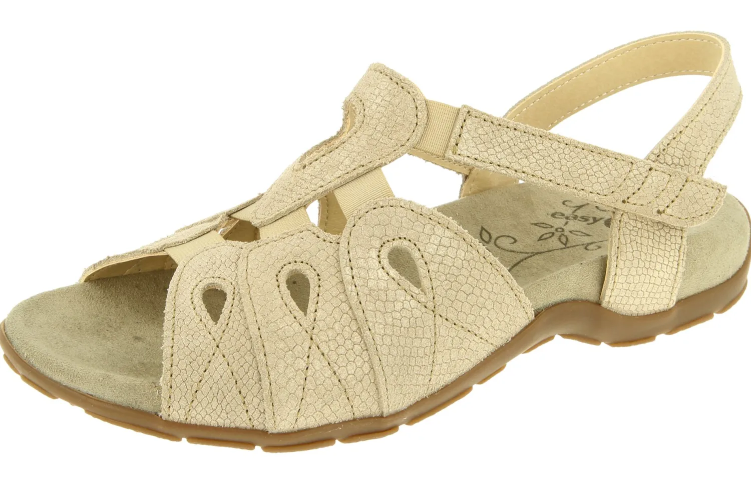 Womens Wide Fit Stretch Sandals - Swift<DB Wider Fit Shoes New