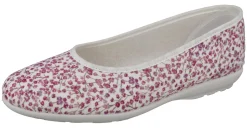 Womens Wide Fit Supportive Back Canvas Shoe - Joelle<DB Wider Fit Shoes Online