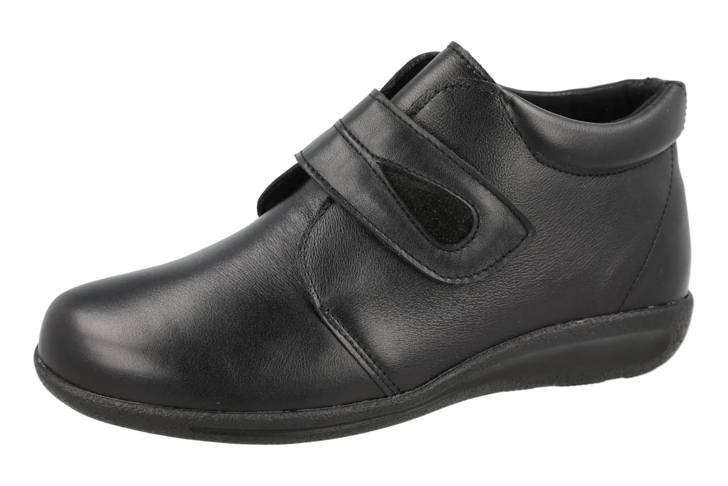 Womens Wide Fit Touch Fastening Boots - Ferry<DB Wider Fit Shoes Discount