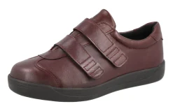 Womens Wide Fit Touch Fastening Trainers - Grasshopper<DB Wider Fit Shoes New