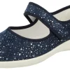 Womens Wide Fit Touch Strap Stretch Canvas Shoes - Bombay<DB Wider Fit Shoes Best