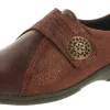 Womens Wide Fit Touch Strap Easy Access Flat Shoes - Pacific<DB Wider Fit Shoes Outlet