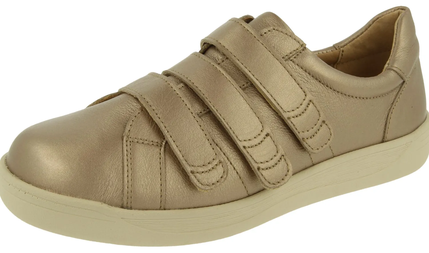 Womens Wide Fit Touch Strap Pumps - Rosalind<DB Wider Fit Shoes Hot