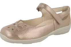 Womens Wide Fit Touch Strap Flat Shoes - Colby<DB Wider Fit Shoes Online