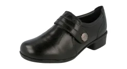 Womens Wide Fit Touch Strap Mid Heel Shoes - Felicity<DB Wider Fit Shoes Sale