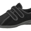 Womens Wide Fit Twin Strap Easy Entry Slippers - Mansfield<DB Wider Fit Shoes Outlet