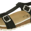 Womens Wide Fit Vegan Friendly Footbed Sandals - Regan<DB Wider Fit Shoes Discount