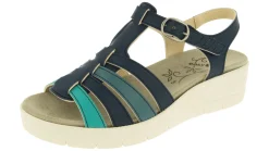Womens Wide Fit Vegan Friendly Strappy Sandals - Pochard<DB Wider Fit Shoes Best