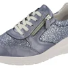 Womens Wide Fit Wedge Heel Easy Access Trainers - Cockatoo<DB Wider Fit Shoes Outlet
