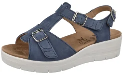 Womens Wide Fit Wedge Heel Sandal - Francesca<DB Wider Fit Shoes Fashion