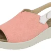 Womens Wide Fit Wedge Sandals - Ouse<DB Wider Fit Shoes Sale