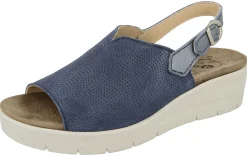 Womens Wide Fit Wedge Sandals - Ouse<DB Wider Fit Shoes Sale