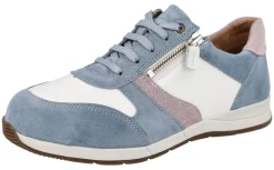 Womens Wide Fit Zip Entry Lace Trainers - Kingfisher<DB Wider Fit Shoes Online
